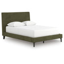  Size_Full  -- Signature Design by Ashley Chirason Upholstered Panel Bed IMAGE 1