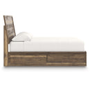  Size_King  -- Signature Design by Ashley Chirason Panel Bed with Storage IMAGE 4