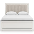  Size_Queen -- Signature Design by Ashley Zuraleus Upholstered Panel Bed IMAGE 2