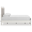  Size_Queen -- Signature Design by Ashley Zuraleus Upholstered Panel Bed IMAGE 3