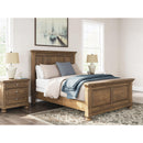  Size_Queen  -- Signature Design by Ashley Feddinger Panel Bed IMAGE 5