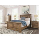  Size_Queen  -- Signature Design by Ashley Feddinger Panel Bed IMAGE 8