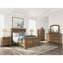  Size_Queen  -- Signature Design by Ashley Feddinger Panel Bed IMAGE 9