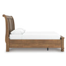  Size_Queen  -- Signature Design by Ashley Feddinger Sleigh Bed with Storage IMAGE 4