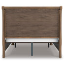  Size_Queen  -- Signature Design by Ashley Feddinger Sleigh Bed with Storage IMAGE 5