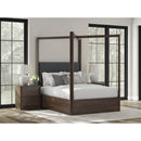  Size_Queen  -- Signature Design by Ashley Dilenno Canopy Bed IMAGE 4