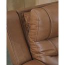 Manufacturer Color_Caramel  -- Signature Design by Ashley Knightington Power Reclining Leather Match Sofa IMAGE 10