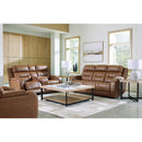  Manufacturer Color_Caramel  -- Signature Design by Ashley Knightington Power Reclining Leather Match Sofa IMAGE 16