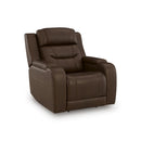  Manufacturer Color_Brown  -- Knightington PCU1160213A Power Recliner with Audio Seating IMAGE 1