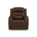  Manufacturer Color_Brown  -- Knightington PCU1160213A Power Recliner with Audio Seating IMAGE 3