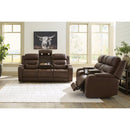  Manufacturer Color_Brown  -- Knightington PCU1160218A Power Reclining Love with Audio Seating IMAGE 8