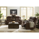  Manufacturer Color_Brown  -- Knightington PCU1160218A Power Reclining Love with Audio Seating IMAGE 9