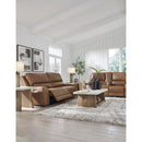  Manufacturer Color_Caramel  -- Signature Design by Ashley DeepWakes Power Reclining Leather Match Sofa IMAGE 11