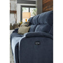  Best Home Furnishings Maverly FSS910RP4 Power Space Saver Sofa - Sapphire IMAGE 5
