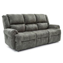  Best Home Furnishings Genet FSS960RP4 Power Space Saver Sofa - Pewter IMAGE 1