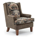  Best Home Furnishings Andrea FS0170DWMFX1 Stationary Chair - Sierra/Dark Walnut IMAGE 1