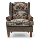  Best Home Furnishings Andrea FS0170DWMFX1 Stationary Chair - Sierra/Dark Walnut IMAGE 2