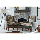 Best Home Furnishings Andrea FS0170DWMFX2 Stationary Chair - Linen/Dark Walnut IMAGE 6
