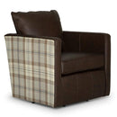  Best Home Furnishings Heidi FS2418LFP1 Swivel Glider Chair - Dark Brown IMAGE 1