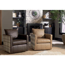  Best Home Furnishings Heidi FS2418LFP1 Swivel Glider Chair - Dark Brown IMAGE 6