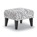  Best Home Furnishings F13E Ottoman - Denim/Espresso IMAGE 1