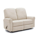  Best Home Furnishings Josey L490RZ4 Power Tilt Headrest Space Saver Loveseat - Wicker IMAGE 1
