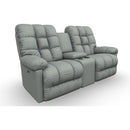  Best Home Furnishings Everlasting L515RQ7 Power Rocker Console Loveseat - Power Blue IMAGE 1