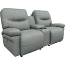  Best Home Furnishings Leya L670RQ7 Power Rocker Console Loveseat - Power Blue IMAGE 1