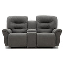  Best Home Furnishings Unity L730RC7 Rocker Console Loveseat - Steel IMAGE 3