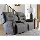  Best Home Furnishings Unity L730RQ4 Power Space Saver Console Loveseat - Steel IMAGE 5