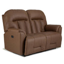  Best Home Furnishings Suitably L830CP4 Power Space Saver Loveseat - Russet IMAGE 1