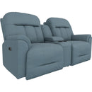  Best Home Furnishings Suitably L830CQ7 Power Rocker Console Loveseat - Tranquil IMAGE 1