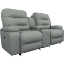  Best Home Furnishings Ryson L850RC7 Rocker Console Loveseat - Power Blue IMAGE 1