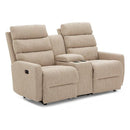  Best Home Furnishings Kristisha L930RC4 Space Saver Console Loveseat - Saddle IMAGE 1