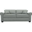  Best Home Furnishings Shannon S14MFE Full Memory Foam Stationary Sofa Sleeper W/(2) Pillows - Power Blue/Espresso IMAGE 2