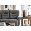  Best Home Furnishings Unity Coll2 S735RZ4 Power Tilt Headrest Space Saver Sofa - Steel IMAGE 7