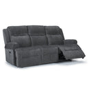  Best Home Furnishings Brielle S940RZ4 Power Tilt Headrest Space Saver Sofa - Charcoal IMAGE 2