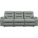  Best Home Furnishings Ryson U850RZ4 Power Tilt Headrest Space Saver Sofa - Power Blue IMAGE 2