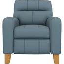  Best Home Furnishings Wynne 0LP10HBLU Power High Leg Recliner - Tranquil/Honey Birch IMAGE 2