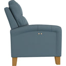  Best Home Furnishings Wynne 0LP10HBLU Power High Leg Recliner - Tranquil/Honey Birch IMAGE 3