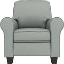  Best Home Furnishings Kayne 0LP40E Power High Leg Recliner - Power Blue/Espresso IMAGE 2