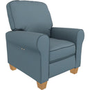  Best Home Furnishings Kayne 0LP40HBLU Power High Leg Recliner - Tranquil/Honey Birch IMAGE 1