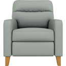  Best Home Furnishings Wynne 0L10HB High Leg Recliner - Power Blue/Honey Birch IMAGE 2