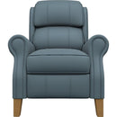  Best Home Furnishings Joanna 0L20HBLU High Leg Recliner - Tranquil/Honey Birch IMAGE 2