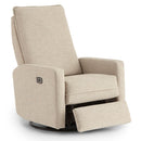  Best Home Furnishings Calli 1AP95 Power Swivel Glider Recliner - Tan IMAGE 2