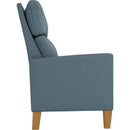  Best Home Furnishings Janae 1L30HBLU High Leg Recliner - Tranquil/Honey Birch IMAGE 3