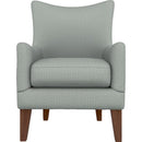  Best Home Furnishings Novae 2080DW Stationary Chair - Power Blue/Dark Walnut IMAGE 2