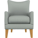  Best Home Furnishings Novae 2080HB Stationary Chair - Power Blue/Honey Birch IMAGE 2