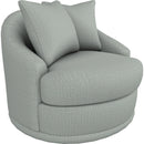  Best Home Furnishings Alanna 2928 Swivel Chair - Power Blue/Matching Body Fabric IMAGE 1