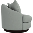  Best Home Furnishings Alanna 2928E Swivel Chair - Power Blue/Espresso IMAGE 3